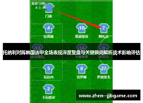 托纳利对阵韩国法甲全场表现深度复盘与关键瞬间解析战术影响评估